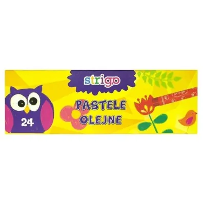 Strigo Pastele olejne 24 szt.