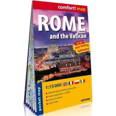 Comfort! map Rzym i Watykan 1:15 000