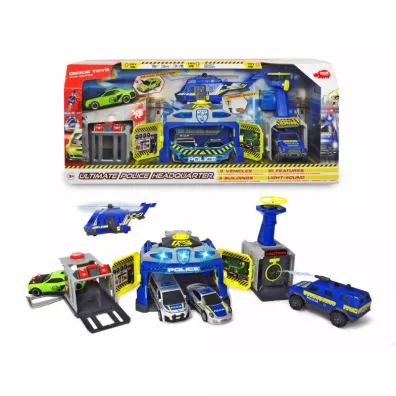 SOS Kwatera g��wna policji - zestaw Dickie Toys