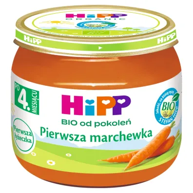 Hipp Pierwsza marchewka po 4. miesi�cu 80 g Bio
