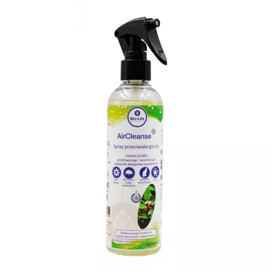 Bio-Life Air Cleanse, 100% Naturalny antyalergiczny spray do powietrza 250 ml