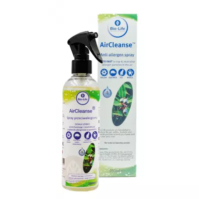 Bio-Life Air Cleanse, 100% Naturalny antyalergiczny spray do powietrza 250 ml