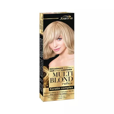 Joanna Rozja�niacz w sprayu do w�os�w blond i ciemny blond 150 ml