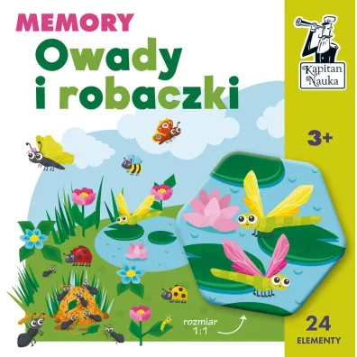 Memory. Owady i robaczki. Kapitan Nauka Edgard