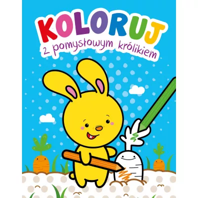 Koloruj z pomys�owym kr�likiem