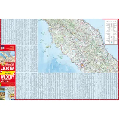 W�ochy P�nocne mapa samochodowa 1:650 000 papier 2026