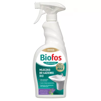 Biofos Mleczko do czyszczenia azienki Lawenda 750 ml