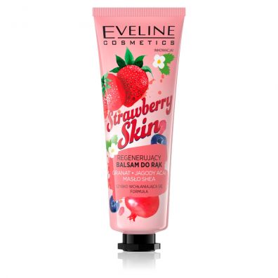 Eveline Cosmetics Strawberry Skin regenerujący balsam do rąk 50 ml