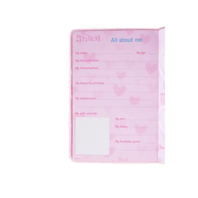 Coolpack, Notes A5/80k. zapi�cie Disney Fluffy Stitch - Pink (99527PTR)