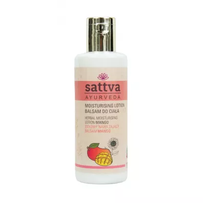 Sattva Herbal Moisturising Lotion nawilajcy balsam do ciaa Mango 210 ml