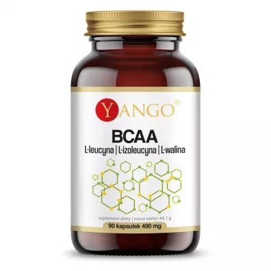 Yango BCAA - L-leucyna, L-izoleucyna - suplement diety 90 kaps.