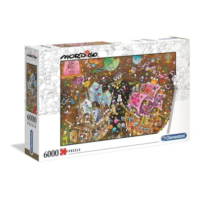 Puzzle 6000 el. Mordillo Poca�unek Clementoni