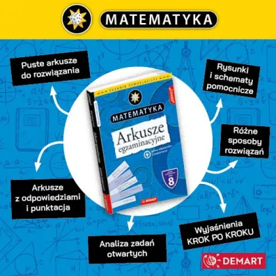 KSIAZECZKA EDUK A4 TESTY OSMOKLASISTY MATEMATYKA