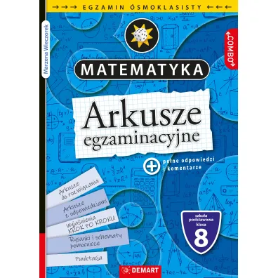 KSIAZECZKA EDUK A4 TESTY OSMOKLASISTY MATEMATYKA
