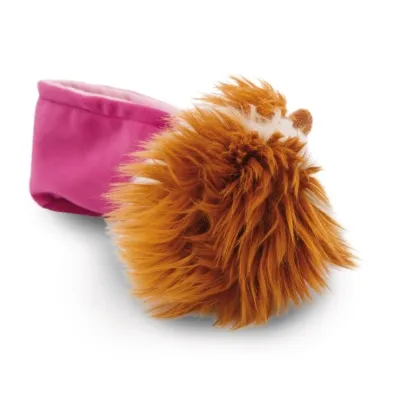 NICI 61333 Maskotka winka morska karmelowo-biaa 12cm w koszyku rowym