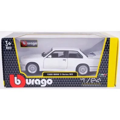 1988 BMW 3 Series M3 white 1:24 BBURAGO