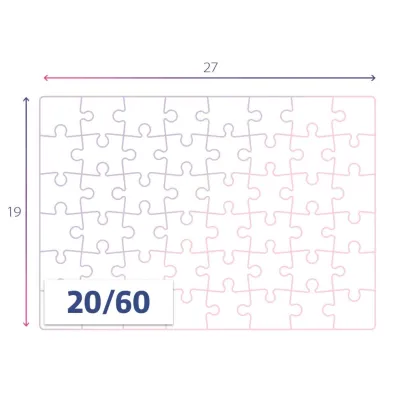 Puzzle 2x60 el. SuperColor. Paw Patrol Clementoni