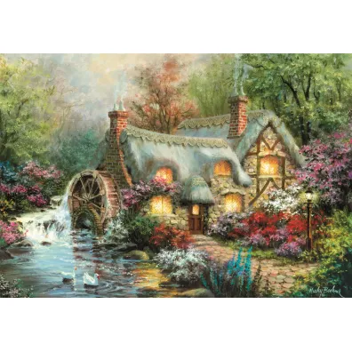 Puzzle 1500 el. Compact Country Retreat Clementoni