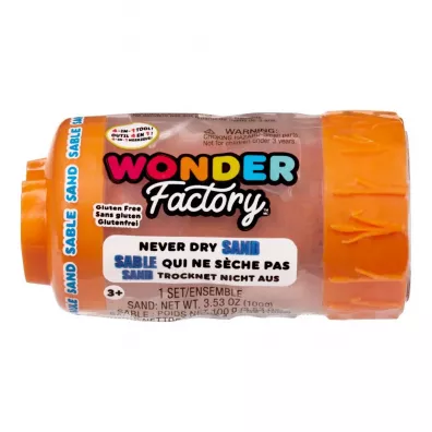 Wonder Factory Never Dry Sand Singles - Orange Mga Entertainment