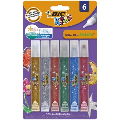 Bic Klej brokatowy 6 szt.