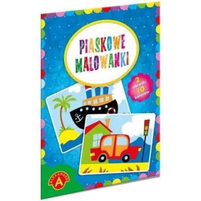 Piaskowe malowanki. Statek i Samoch�d Alexander