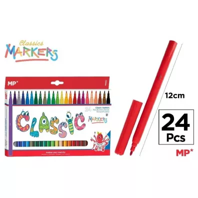 Mp Main Paper Flamastry 24 kolory