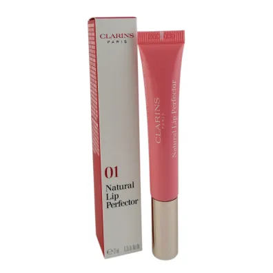 Clarins B�yszczyk do ust Instant Light Natural Lip Perfector 01 Rose Shimmer 12 ml