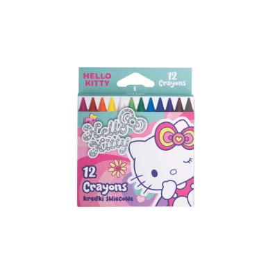 Patio Kredki �wiecowe Hello Kitty Pink 12 kolor�w