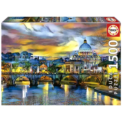 Puzzle 1500 el. Bazylika �w. Piotra/ Watykan Educa