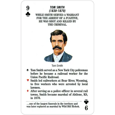 Lawmen Of The Old West, karty do gry