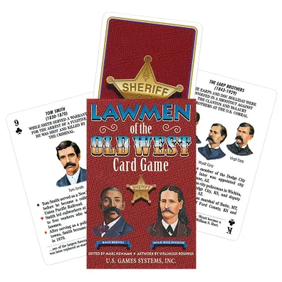 Lawmen Of The Old West, karty do gry