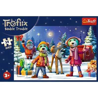 Puzzle maxi 24 el. Trefliki lepi� ba�wana