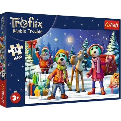Puzzle maxi 24 el. Trefliki lepi� ba�wana