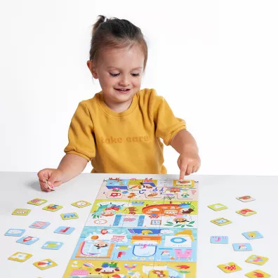 CzuCzu. Puzzle 24 el. Co robimy w domu Bright Junior Media