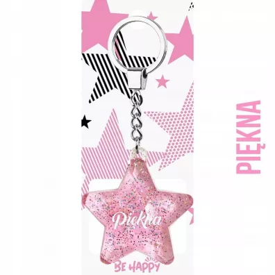 Be-Happy Gifts Brelok gwiazdka Pi�kna