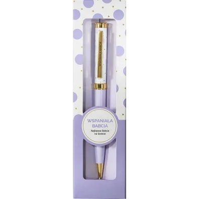 Be-Happy Gifts D�ugopis prezentowy z napisem Wspania�a Babcia