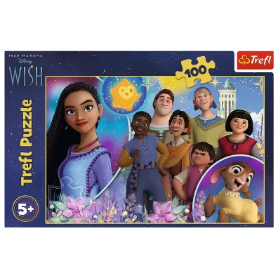 Puzzle 100 el. �yczenie Trefl