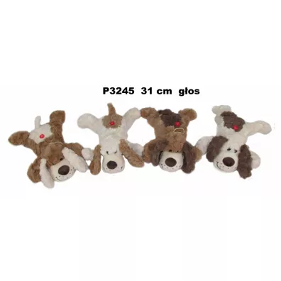 Pies z g�osem le��cy 31cm MIX Sun-Day