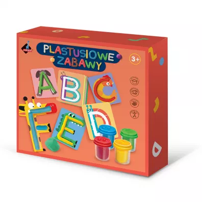 Plastusiowe zabawy - literki Askato