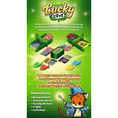 Lucky Cats. Oby� MIAU szcz�cie! Trefl