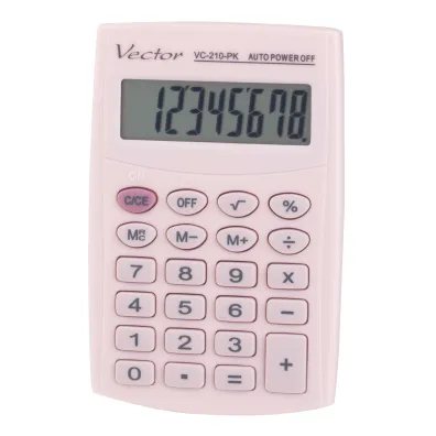 Kalkulator kieszonkowy Vector VC-210 PK