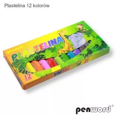 Penword Plastelina 12 szt.