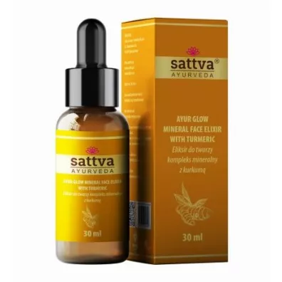 Sattva Serum eliksir do twarzy kompleks mineralny z kurkum 30 ml