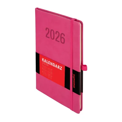 Antra Kalendarz 2026 Memofix A5 TDW r�owy