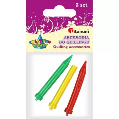 Titanum Ig�a do quillingu 3 szt.