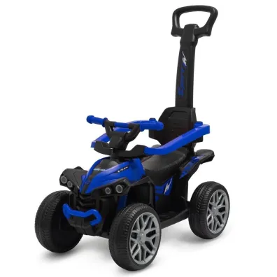 Je�dzik z r�czk� Mega niebieski Baby Mix
