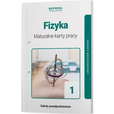 Fizyka 1. Maturalne karty pracy. Zakres rozszerzony. Szko�y ponadpodstawowe - Ewa  Wo�yniec