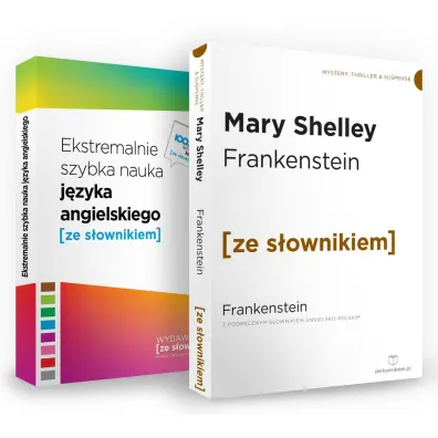 Pakiet [ze s�ownikiem]: Frankenstein. Poziom B2/C1, Ekstremalnie szybka nauka j�zyka angielskiego