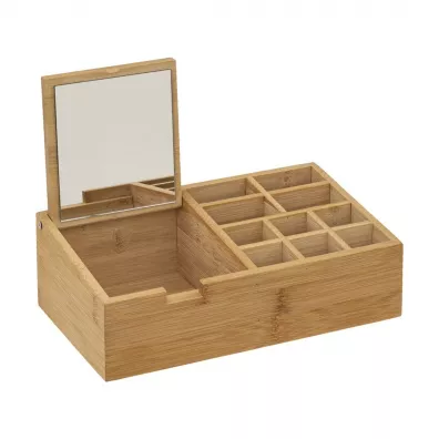 5five Simply Smart Organizer z lusterkiem bambusowy