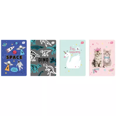 Interdruk Zeszyt A5 PP Magiczny kratka 16 kartek